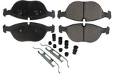 Centric Parts Posi-Quiet Semi-Metallic Brake Pads with Hardwar