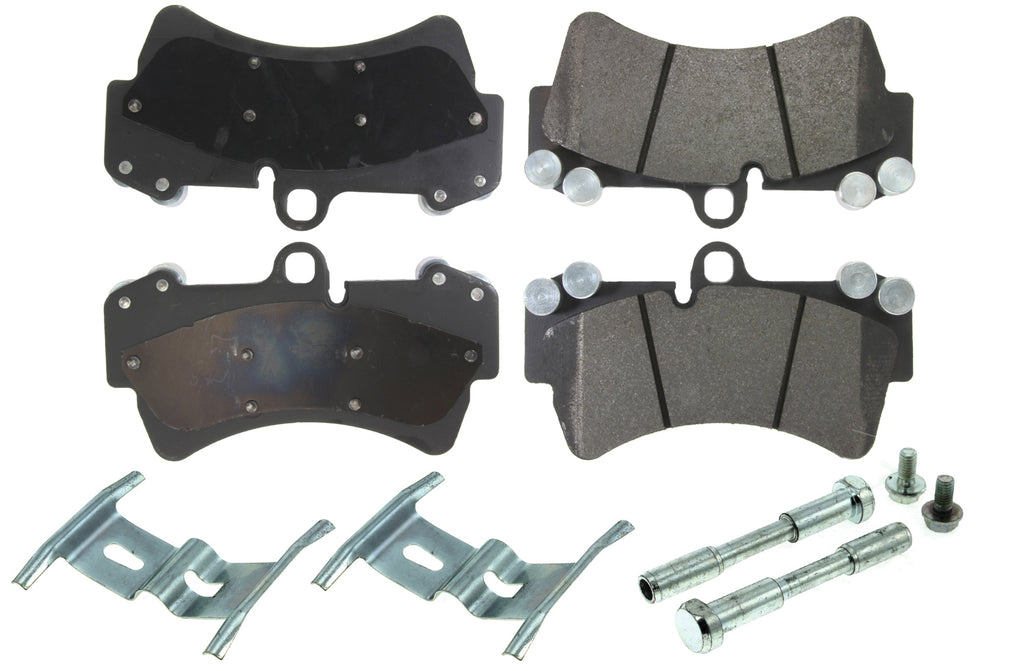 Centric Parts Posi-Quiet Semi-Metallic Brake Pads with Hardwar