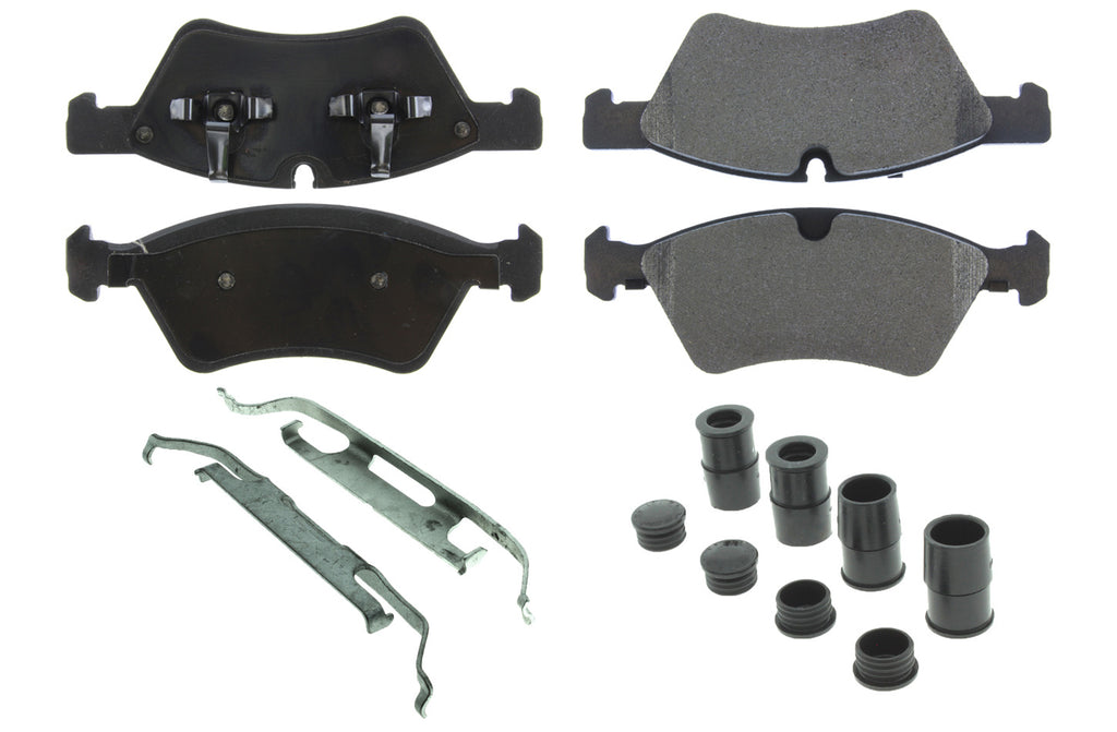 Centric Parts Posi-Quiet Semi-Metallic Brake Pads with Hardwar