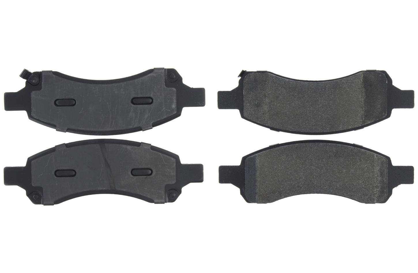 Centric Parts Posi-Quiet Semi-Metallic Brake Pads with Hardwar