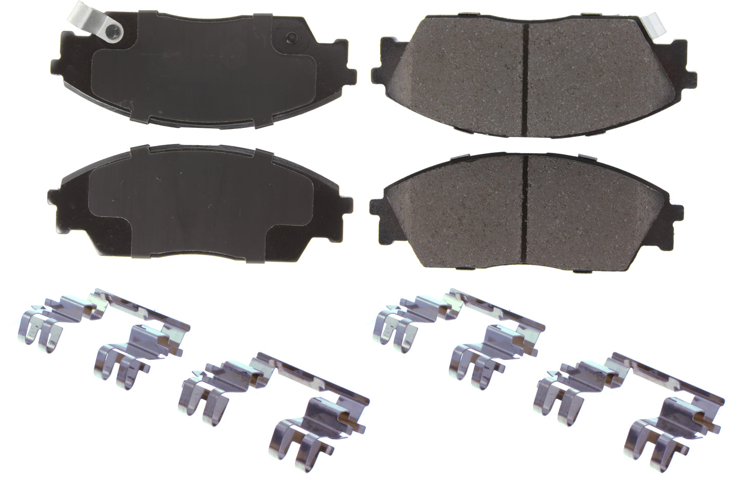 Centric Parts Posi-Quiet Ceramic Brake Pads with Shims and Har