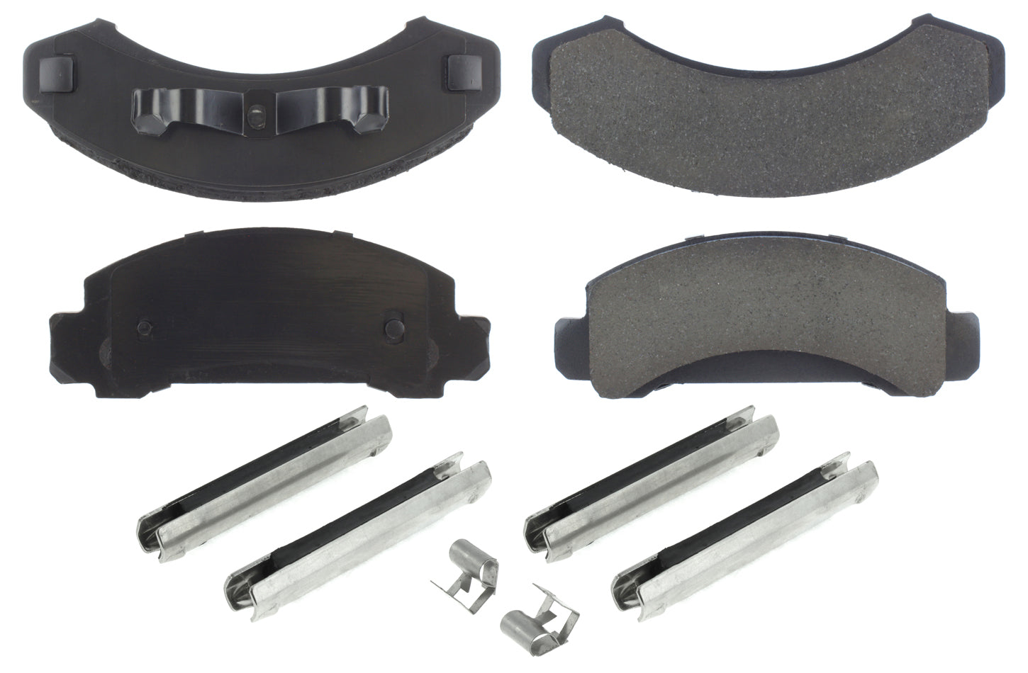 Centric Parts Posi-Quiet Ceramic Brake Pads with Shims and Har