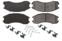 Cargar imagen en el visor de la galería, Centric Parts Posi-Quiet Ceramic Brake Pads with Shims and Har