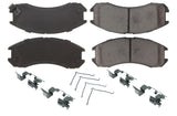 Centric Parts Posi-Quiet Ceramic Brake Pads with Shims and Har