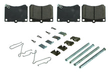 Cargar imagen en el visor de la galería, Centric Parts Posi-Quiet Ceramic Brake Pads with Shims and Har