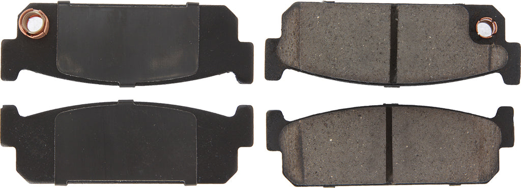 Centric Parts Posi-Quiet Ceramic Brake Pads with Shims and Har