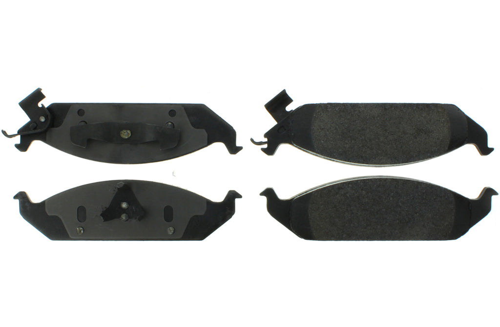 Centric Parts Posi-Quiet Ceramic Brake Pads with Shims and Har