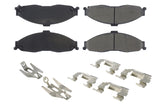 Centric Parts Posi-Quiet Ceramic Brake Pads with Shims and Har