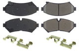 Centric Parts Posi-Quiet Ceramic Brake Pads with Shims and Har