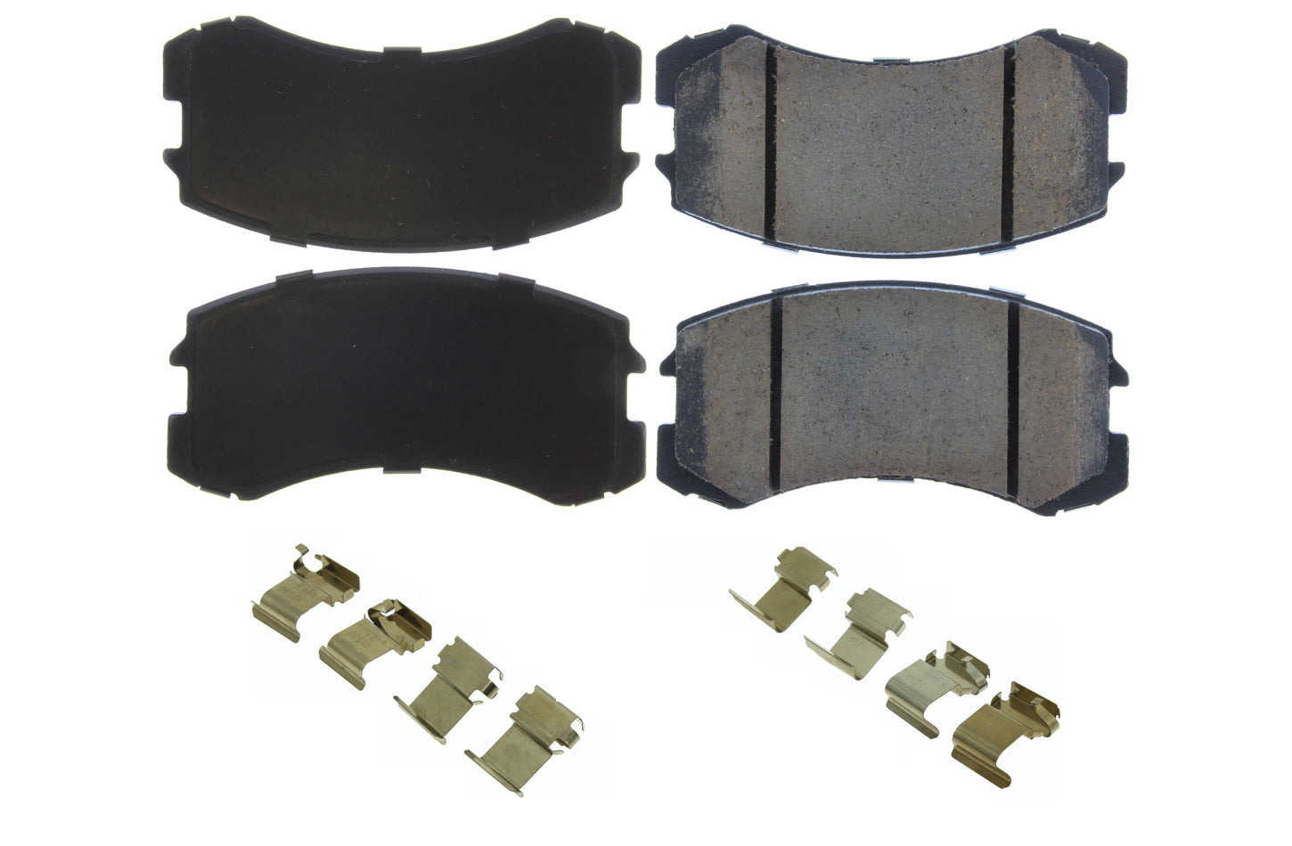 Centric Parts Posi-Quiet Ceramic Brake Pads with Shims and Har