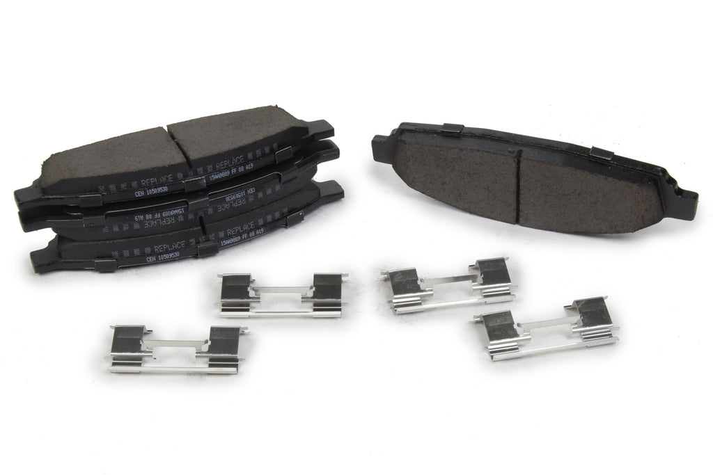 Centric Parts Posi-Quiet Ceramic Brake Pads with Shims and Har