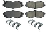 Centric Parts Posi-Quiet Ceramic Brake Pads with Shims and Har