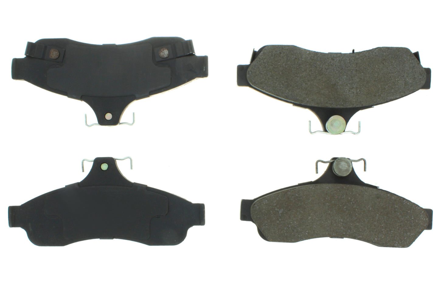 Centric Parts Posi-Quiet Extended Wear Brake Pads with Shims a