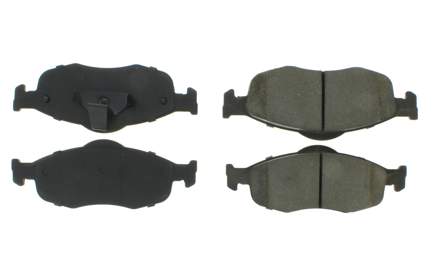 Centric Parts Posi-Quiet Extended Wear Brake Pads with Shims a
