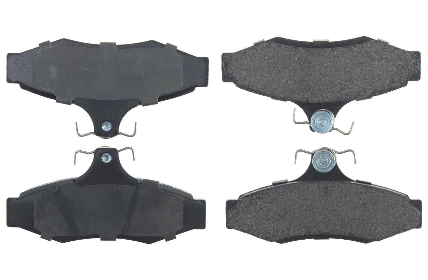 Centric Parts Posi-Quiet Extended Wear Brake Pads with Shims a