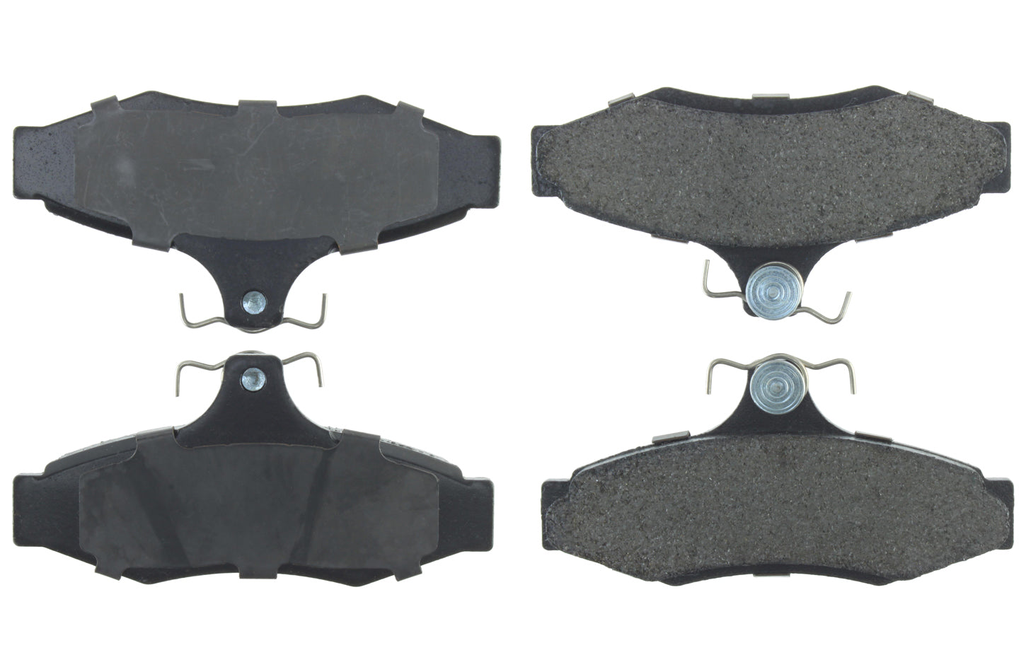 Centric Parts Posi-Quiet Extended Wear Brake Pads with Shims