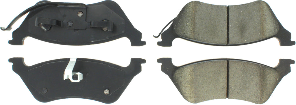 Centric Parts Posi-Quiet Extended Wear Brake Pads with Shims