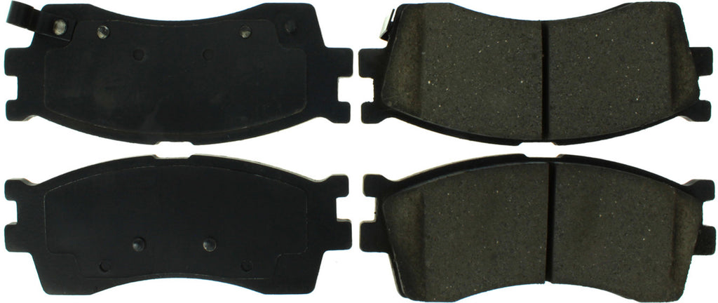 Centric Parts Posi-Quiet Extended Wear Brake Pads with Shims a