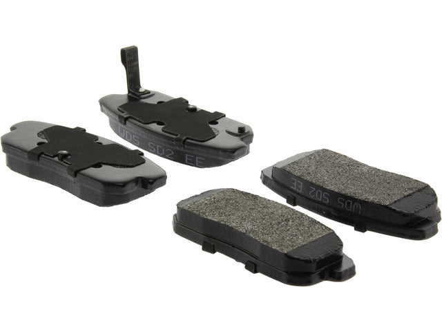 Centric Parts Posi-Quiet Extended Wear Brake Pads with Shims a