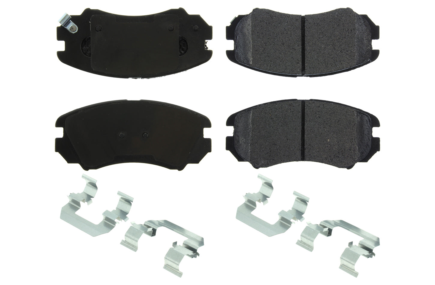 Centric Parts Posi-Quiet Extended Wear Brake Pads with Shims a