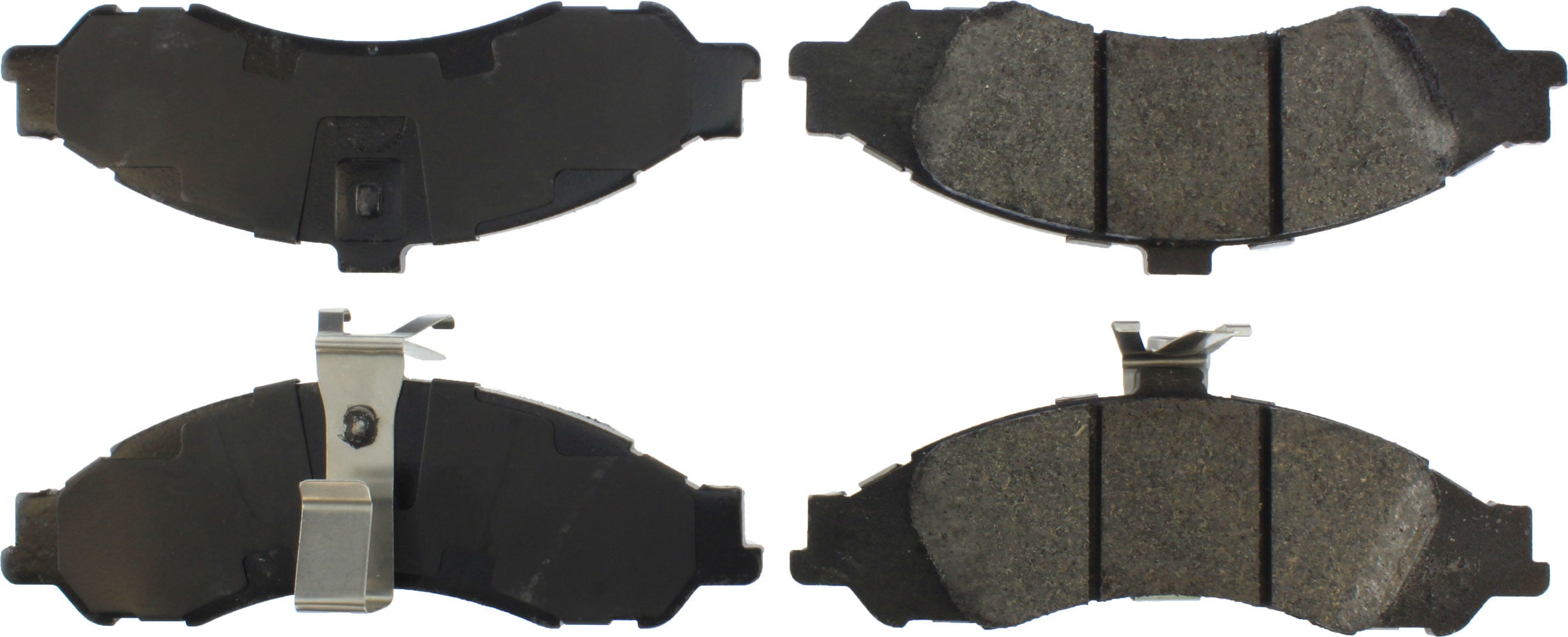 Centric Parts Posi-Quiet Extended Wear Brake Pads with Shims a