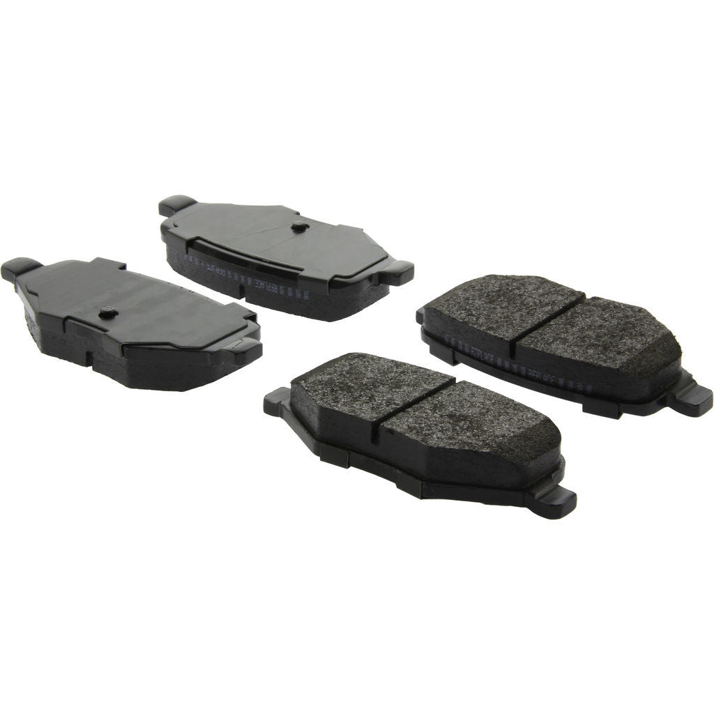 Centric Parts Posi-Quiet Extended Wear Brake Pads with Shims a