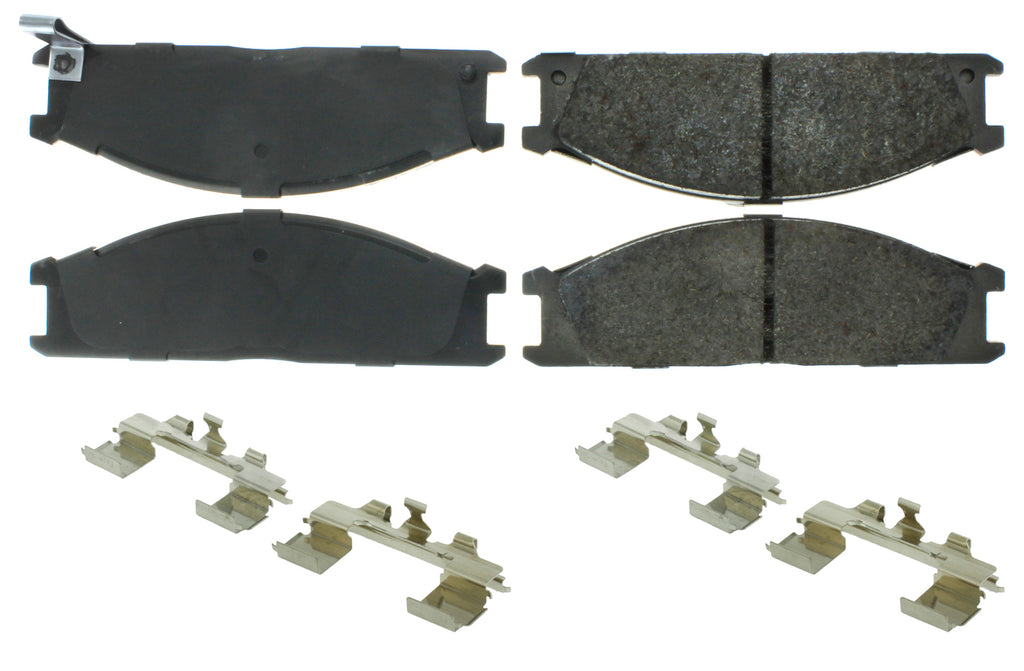 Centric Parts Premium Semi-Metallic Br ake Pads with Shims and