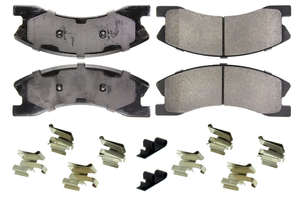 Centric Parts Fleet Performance Brake Pads with Hardware