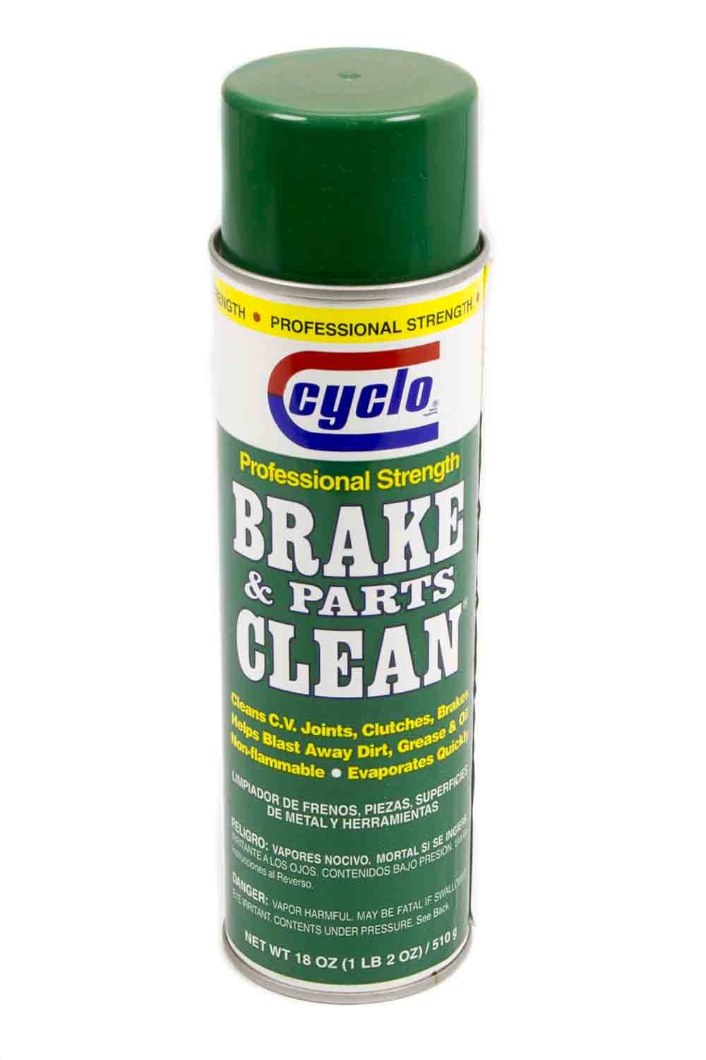 Cyclo 18 Oz. Brake Cleaner Green