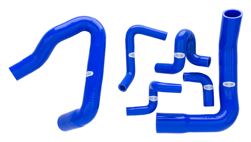 COLD-CASE Radiators 86-93 Mustang GT Hose Kit Blue