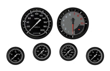 Load image into Gallery viewer, Autocross Grey 6 Gauge Set 2-5/8 Full Sweep