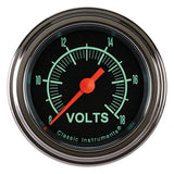 Classic Instruments G/Stock Volt Gauge 2-1/8 Full Sweep