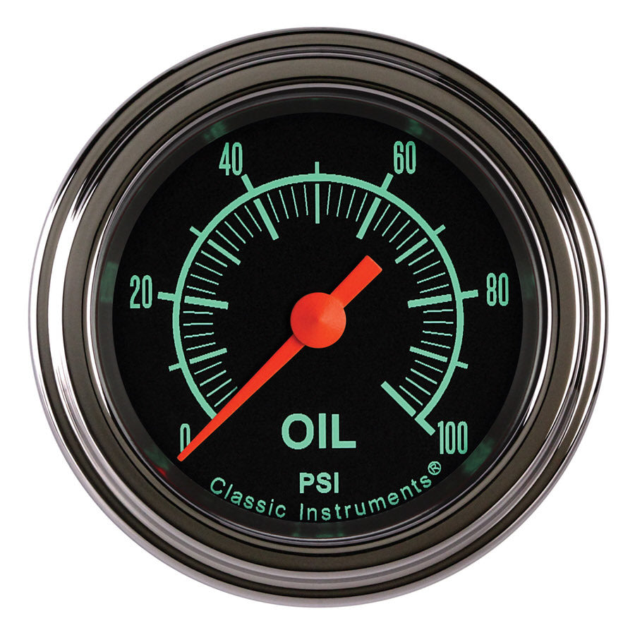 Classic Instruments G/Stock Oil Pressure 2-1/8 Full Sweep