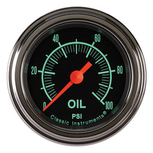 Cargar imagen en el visor de la galería, Classic Instruments G/Stock Oil Pressure 2-1/8 Full Sweep