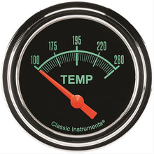 Load image into Gallery viewer, Classic Instruments G/Stock Temperature Gaug e 2-5/8 Short Sweep