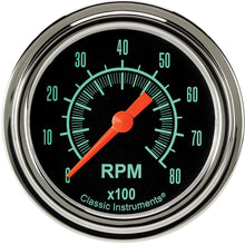 Load image into Gallery viewer, Classic Instruments G/Stock Tachometer 2-5/8 Full Sweep