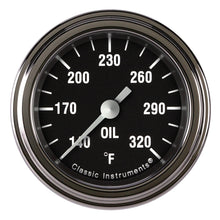 Cargar imagen en el visor de la galería, Classic Instruments Hot Rod Oil Temp 2-1/8 Full Sweep