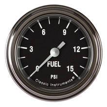 Load image into Gallery viewer, Hot Rod Fuel Pressure 15 PSI 2-1/8 Full Sweep