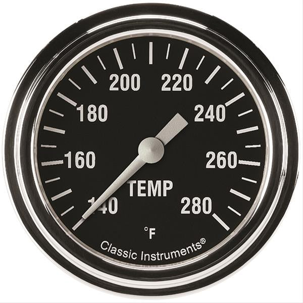 Medidor de temperatura de 2-5/8" de Classic Instruments Hot Rod