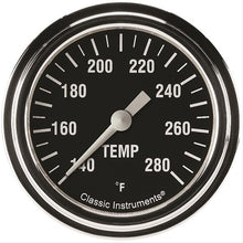 Cargar imagen en el visor de la galería, Medidor de temperatura de 2-5/8&quot; de Classic Instruments Hot Rod