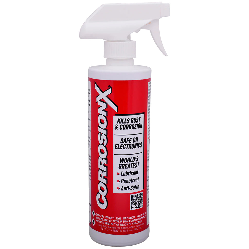 Estuche de 12 aerosoles con gatillo CorrosionX de 16 oz de Corrosion Technologies