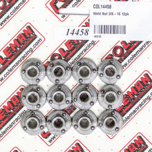 Cargar imagen en el visor de la galería, Coleman Machine Weld Nut 3/8-16 12pk