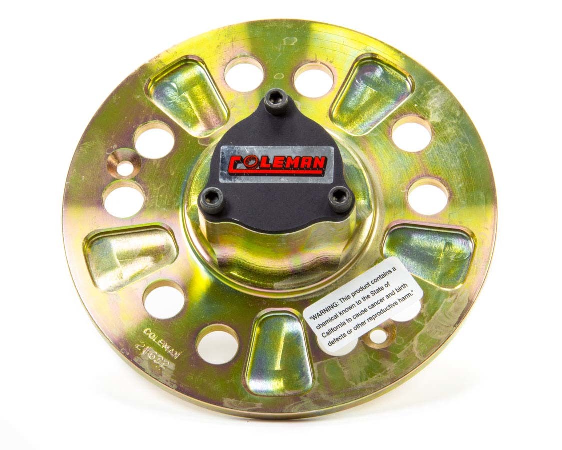 Coleman Machine Steel Drive Flange 5x5 / 5x4-3/4 — 24 Spline 5/8in Studs