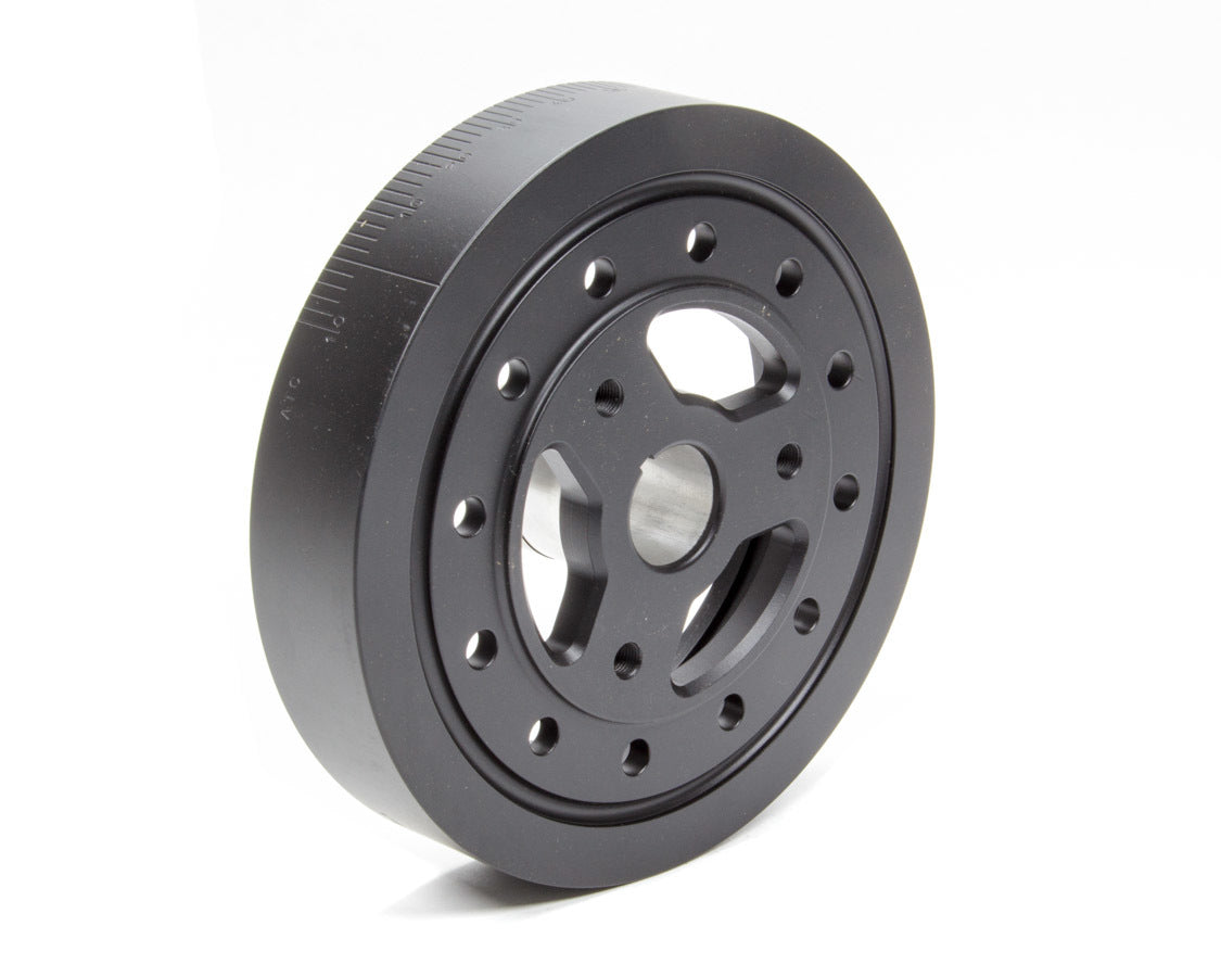 Coleman Machine Harmonic Balancer - 8in OD, SBC Crate Engine, Internal Balance, Aluminum/Steel