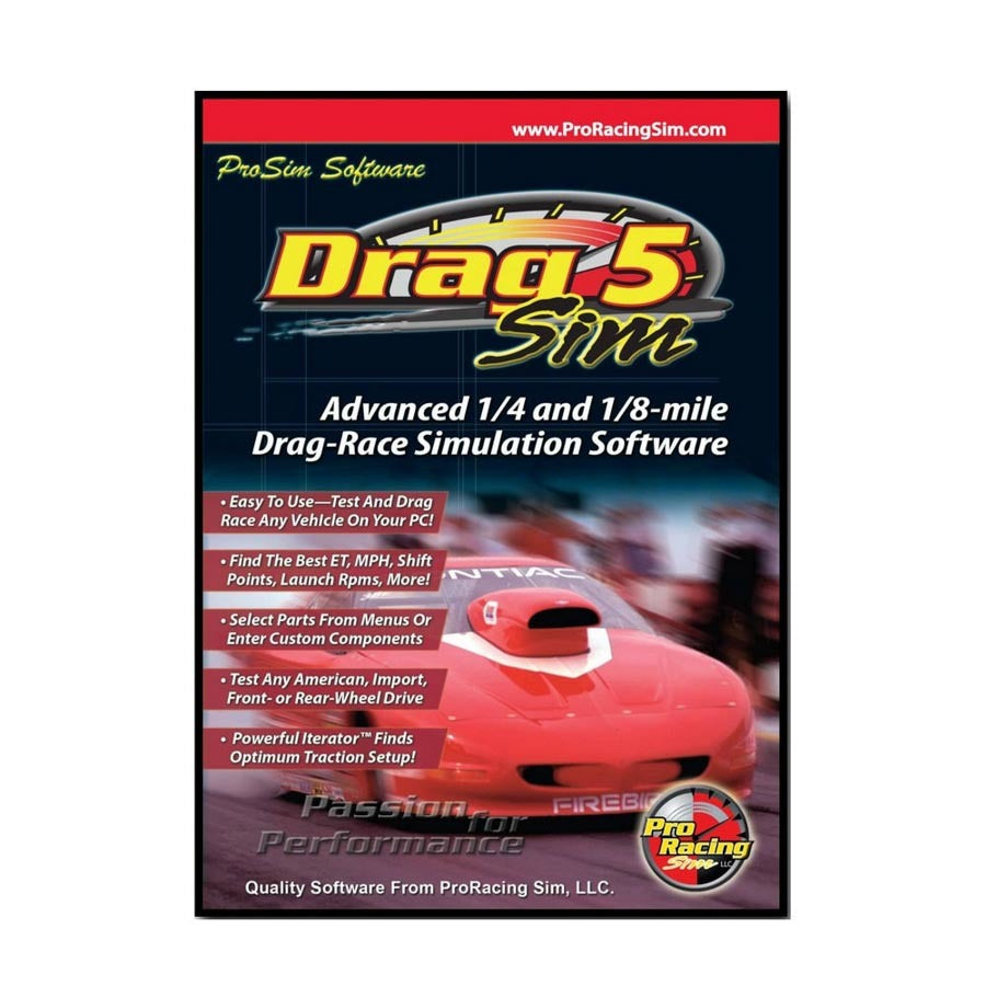 COMP Cams Software - Drag Sim 5