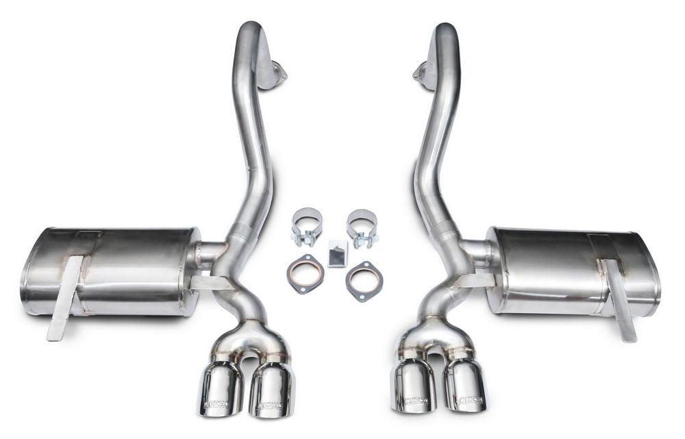 Corsa Performance 97-04 Corvette 5.7L Axle Back Exhaust Kit