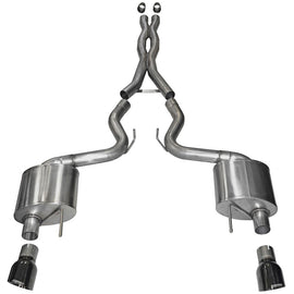 Corsa Performance Exhaust Cat-Back - 3.0in Dual Rear Exit