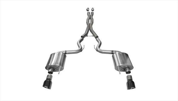 Corsa Performance Exhaust Cat-Back - 3.0in Dual Rear Exit