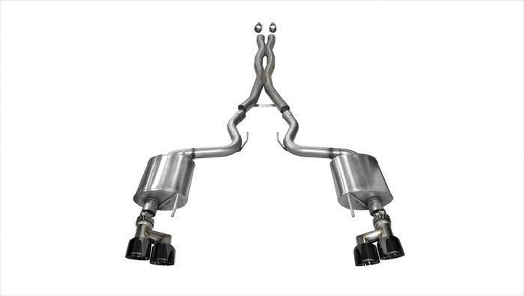 Corsa Performance Exhaust Cat-Back - 3.0in Dual Rear Exit