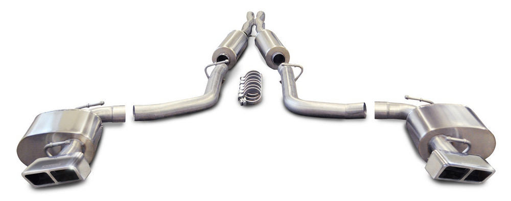 Corsa Performance 11- Challenger 6.4L Cat Back Exhaust